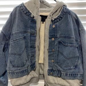 Hooded Jean Jacket
